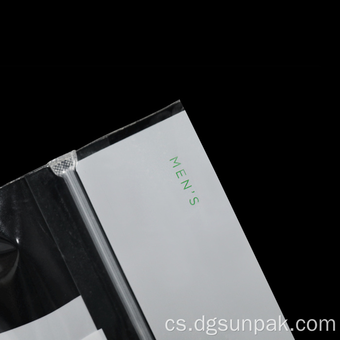 Podprsenka Kalhotky plastové obalové sáčky s otvorem pro zavěšení